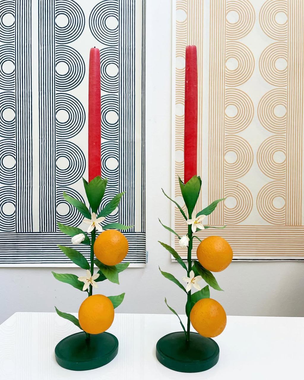 Fruits Candles Holder