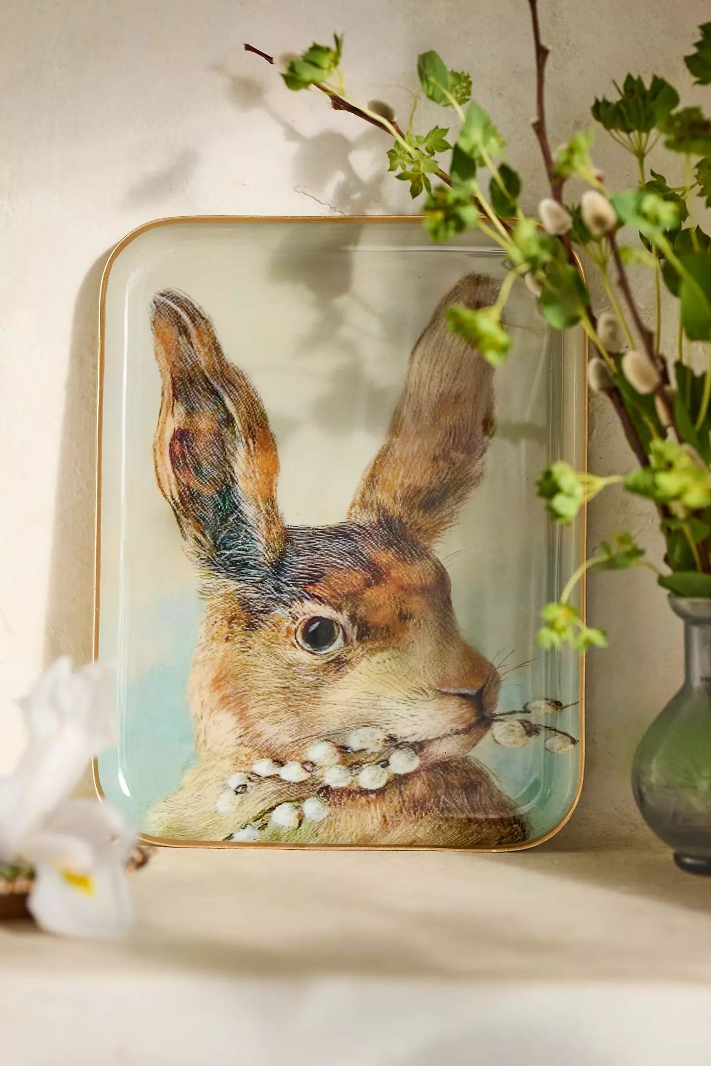 Ceramic Hare Trays