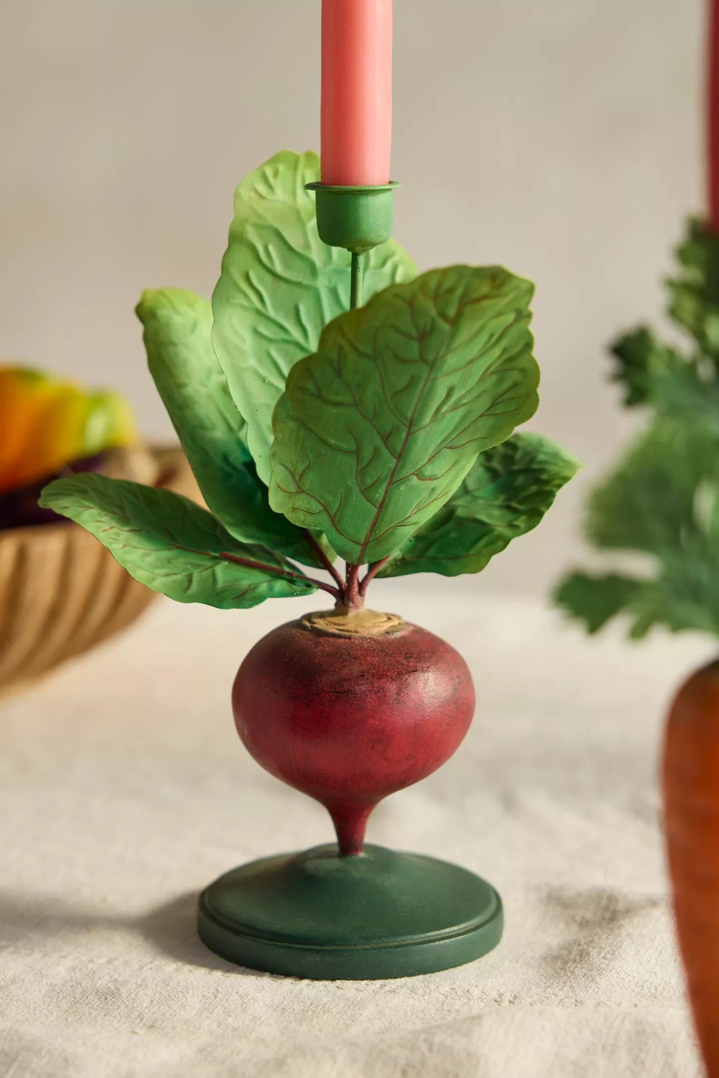 Vegetable Candles Holder