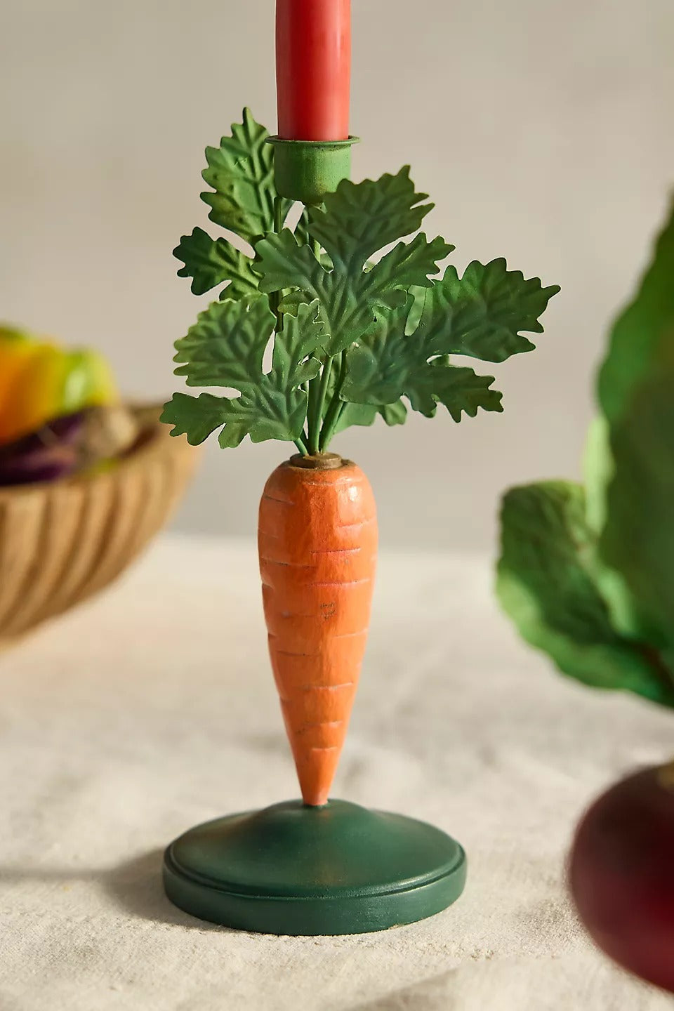 Vegetable Candles Holder