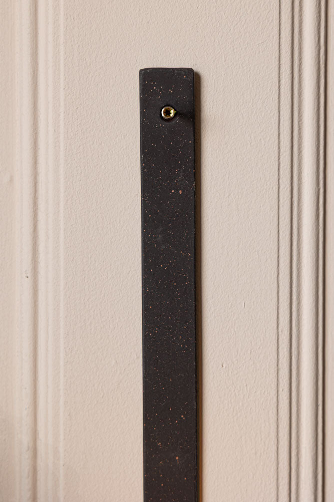 Rustic-Style Pillar Candle Wall Sconce